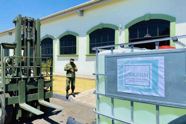 Donación Ejército Mexicano