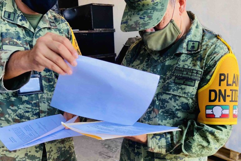 Donación Ejército Mexicano